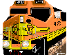 BNSF Train Locomotive