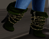 Leather Boots Green v2