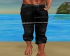 leather pants beach