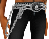 HD Skull Chain Belt
