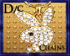 D/C Playboy Bunny Chain
