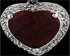 Garnet Heart necklace