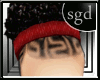 !SGD Cornrow Afro Red
