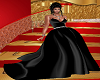 Black velvet gown 2024