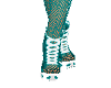 Teal Maid Shoes