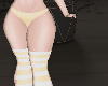Stripe Socks Yellow L