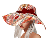 ~B~Red Summer Hat