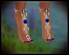 @A@Blue Wed. Foot Jewels