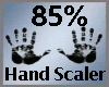 85% Hand Scale -M-