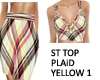 ST TOP PLAID YELLOW 1