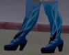 Blue Firebird Thigh Boot
