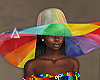 に| Rainbow Hat