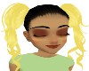 addon blonde pigtails