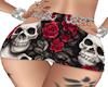 Skulls And Roses skirt