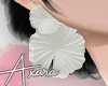 A| Luna White Earrings