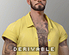 camisa amarela+tatto
