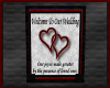 WD Wedding Welcome Board