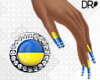 DR- Ukraine nails + ring