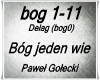 Bog jeden wie