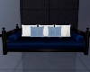 Blue & White Sofa Bed