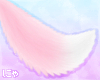 N' Pink Fluffy Fox Tail