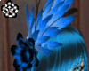 Blue Hair Feathers