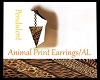 AL/Animal Print Earrings