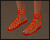 Sandals ~ Orange