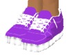 Purple Flashing Sneakers