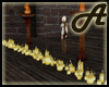 A~ Candles long row