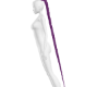 purple animated braid