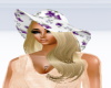 Spring Violets Hat/Hair