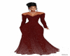 Finty Wine Gown