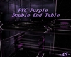 PVC Purple End Table 2