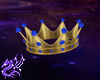 Gold and Blue Ruby Crown