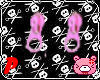[P] Pink Zipper Earring