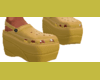Yellow crocs