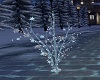 Ice Tree Blue Lighs