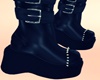BABY HEART BLACK BOOTS