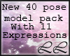 {LL}New40pose model pack