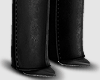 Black leather boots