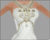 Sexy White Gold Dress
