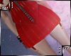 Red Queen Pvc Mini Skirt
