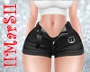 !!R!! Black Open Shorts