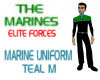 TNG Marine Unifrm Teal M