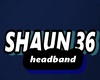 HEADBAND SHAUN36 BL/ WH