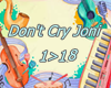 Don't Cry Joni