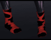 Cow Red Socks (1)