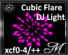 Pink Cubic Flare Light