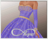 Snowflake Purple & Gold